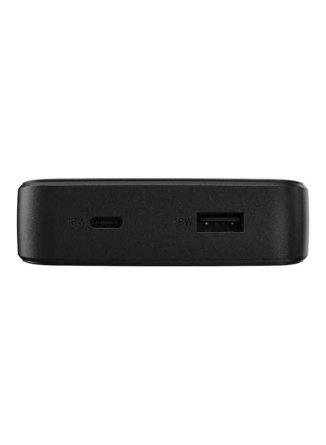 Otterbox Power Bank 20K mAh Portable Power, USB-C and USB-A ports, 18 Watts USB-PD - Black - Image 3
