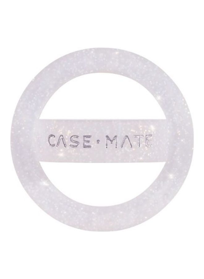 Magnetic Loop Grip Works With MagSafe Sparkle White