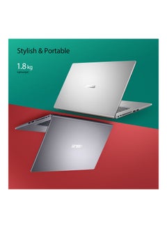ASUS Laptop With 15.6 Inch Display, Celeron N4020 Processor/4GB RAM/128GB SSD/Intel UHD Graphics 600/Windows 11 Home + MS Office 1 Year 365 Arabic Transparent Silver  - Image 5