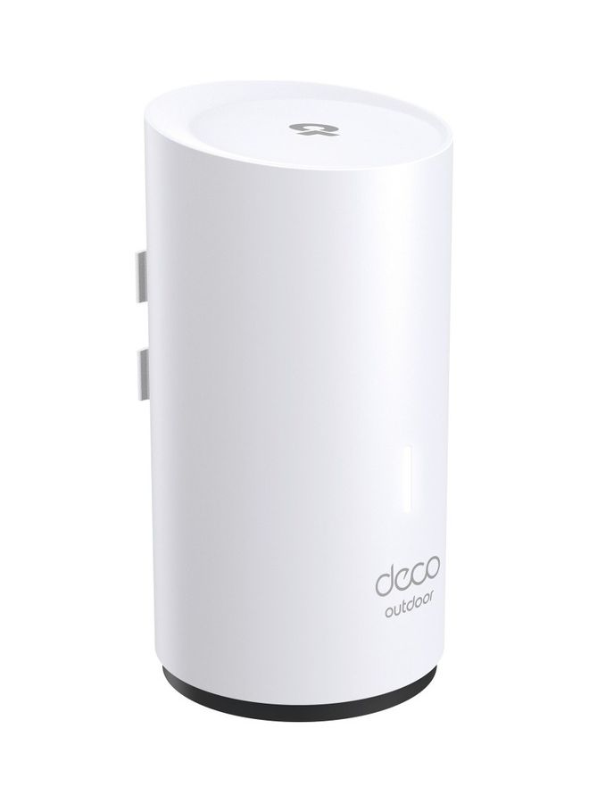 TP-LINK - Deco Outdoor Mesh Wi-Fi (Deco X50-Outdoor), AX3000 Dual Band Wi-Fi 6 Mesh, 2 Gigabit PoE Ports, 802.3at PoE+, Weatherproof, Works with All Deco Mesh Wi-Fi White - Image 1