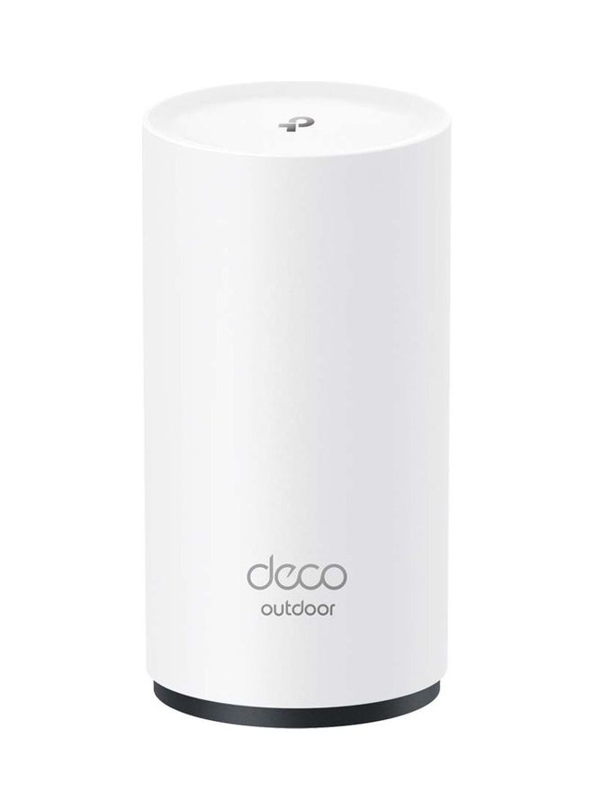 TP-LINK - Deco Outdoor Mesh Wi-Fi (Deco X50-Outdoor), AX3000 Dual Band Wi-Fi 6 Mesh, 2 Gigabit PoE Ports, 802.3at PoE+, Weatherproof, Works with All Deco Mesh Wi-Fi White - Image 1