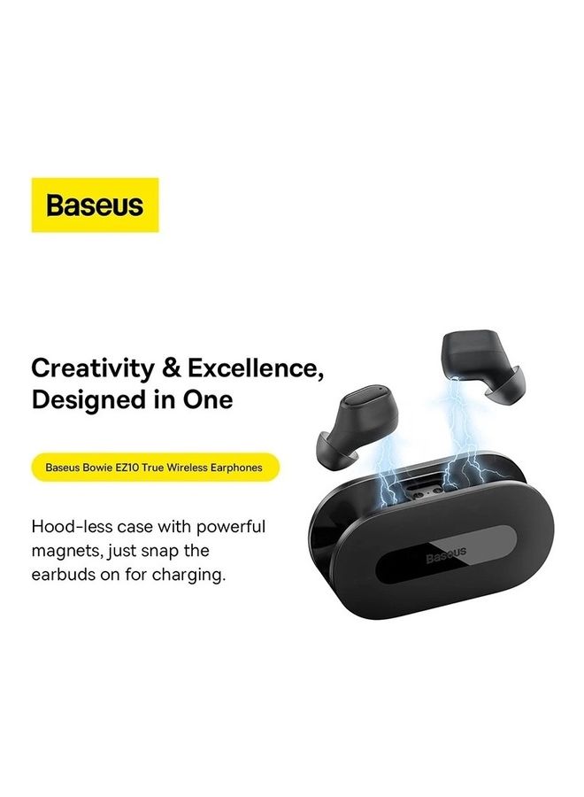 Baseus - WM01 Wireless Earphones - White - Baseus White - Image 1
