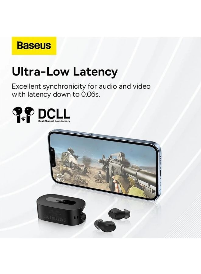 Baseus - WM01 Wireless Earphones - White - Baseus White - Image 1