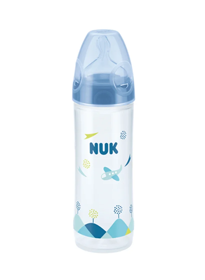 نوك Feeding Bottle With Silicone Teat 250ml - Assorted