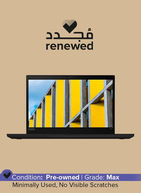 Renewed - Thinkpad T490 Laptop With 14 Inch Display,Intel Core i7-8665U/16GB RAM/1TB SSD/Windows 10 English Graphite English Graphite