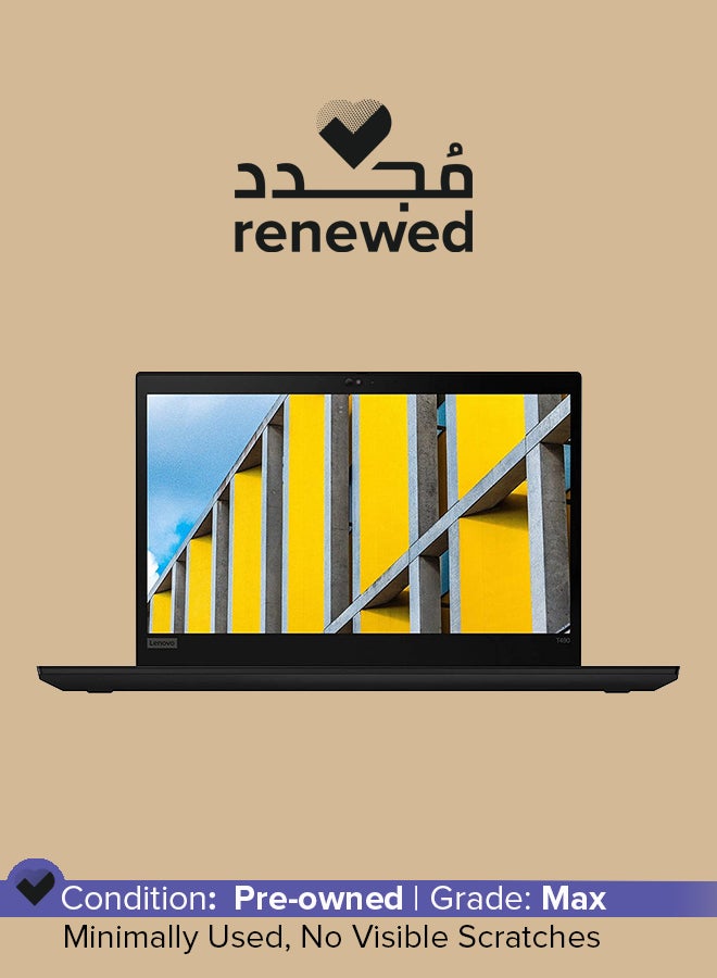 لينوفو - تم تجديده - كمبيوتر محمول Thinkpad T490 بشاشة 14 بوصة، معالج Intel Core i7-8665U/ ذاكرة وصول عشوائي 16 جيجابايت/ قرص SSD سعة 512 جيجابايت/ نظام التشغيل Windows 10 - رمادي - Image 1