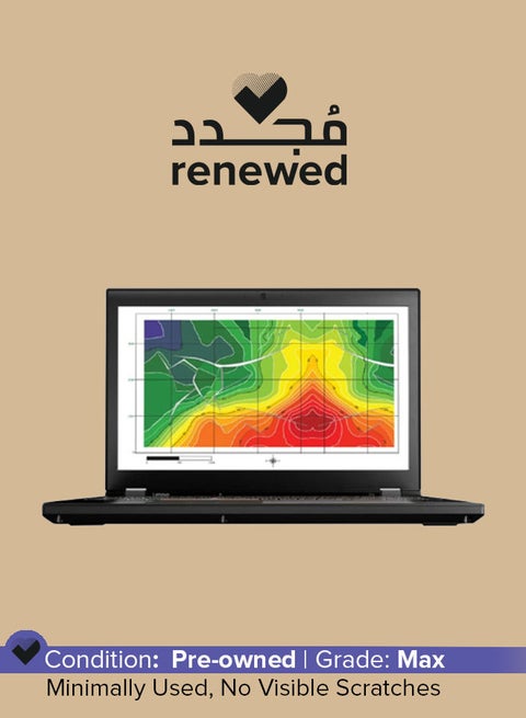Renewed - Thinkpad P51 Laptop With 15 Inch Display,Intel Core i7-7700HQ/16GB RAM/512GB SSD/Windows 10 English Graphite