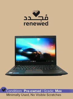 Renewed - Thinkpad T460s Laptop With 14 Inch Display,Intel Core i7-6600U/8GB RAM/1TB SSD/Windows 10 English Graphite