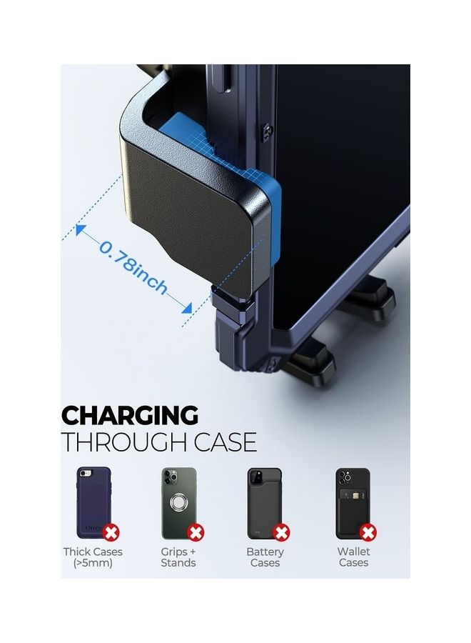 JOYROOM - 15W Mini Fast Wireless Car Charger Dashboard Cell Phone Holder For Iphone 14 Pro Max 14 Pro 14 13 12 11 Galaxy S22 S20 Plus Black - Image 1