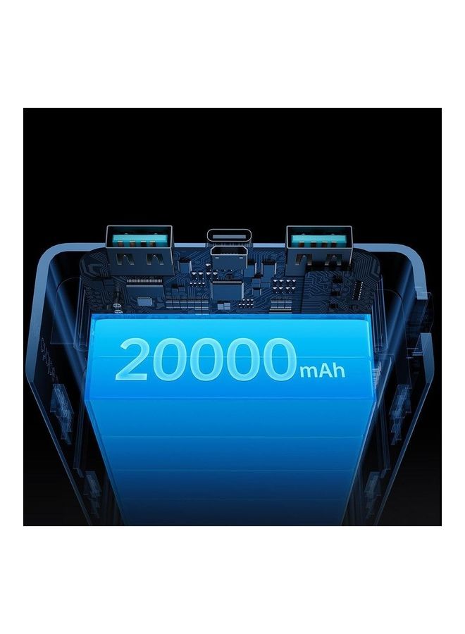 20000.0 mAh Joyroom Powerbank 20000mAh Dazzling Series 22.5W (Qp195) Black