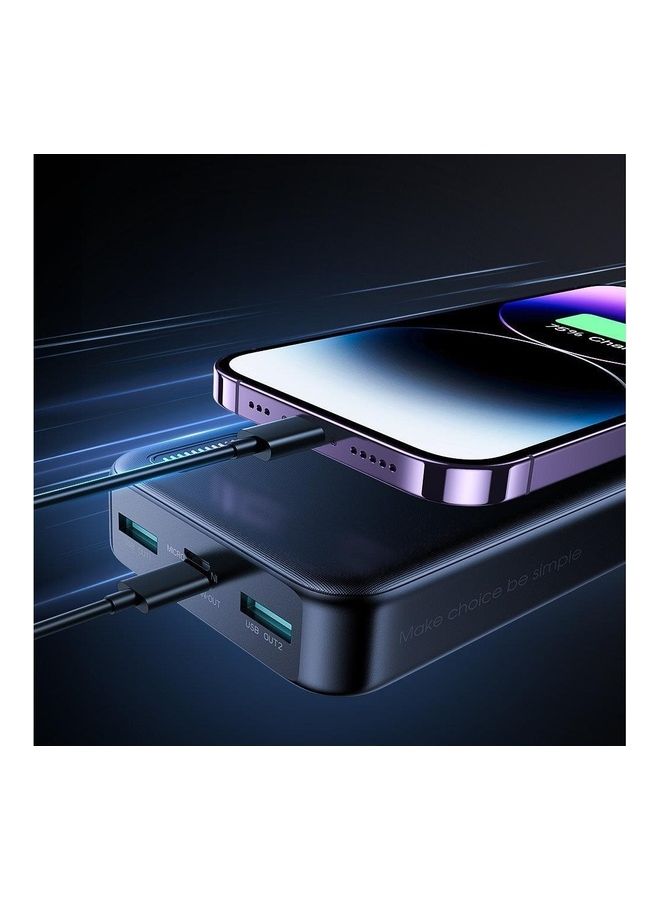 20000.0 mAh Joyroom Powerbank 20000mAh Dazzling Series 22.5W (Qp195) Black
