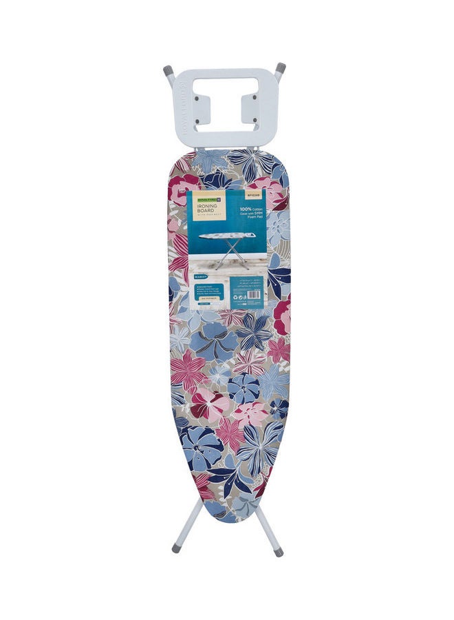 Royalford - Mesh Ironing Board with Iron Rest Multicolour 31x117x82cm - Image 1