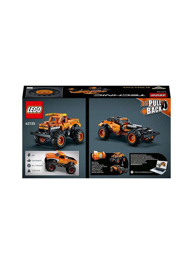 42135 Technic Monster Jam El Toro Loco 42135 Model Building Kit (247 Pieces) 247 7+ Years - v1683611820/N52174663A_6