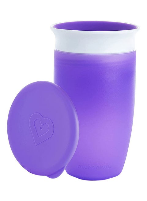 10oz Miracle 360° Sippy Cup With Lid Purple