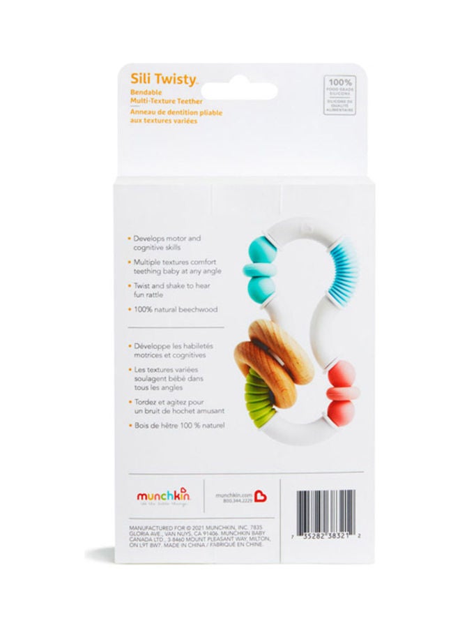 Munchkin Silicone Twisty Figure 8 Teether  - Image 3