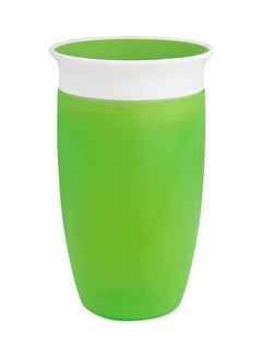مونشكين كوب الشرب Miracle 360 Degree Sippy بسعة 10 أونصة/296 مل باللون الأخضر  - Image 1