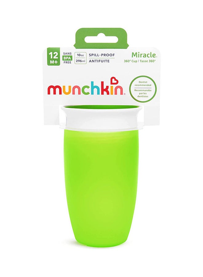 Munchkin - Miracle 360 Degree Sippy Cup 10 Oz/296 Ml Green - Image 1