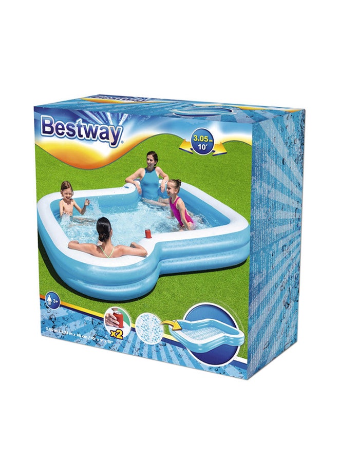 Bestway Sunsational Family Pool 2654321 305 x 274 x 46cm 305 x 274 x 46cm - Image 4