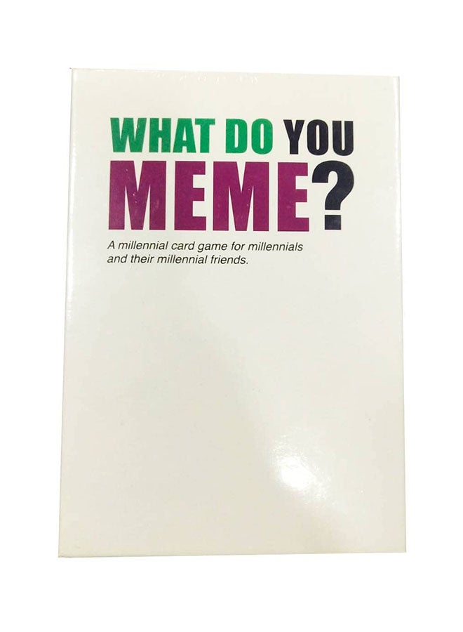 What Do You Meme Adult Party Game 11.43x11.18x16.51cm - v1683625108/N19976833A_1