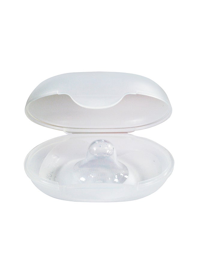 pigeon - Natural-Fit Silicone Nipple Shield, Pack Of 2 - Image 1
