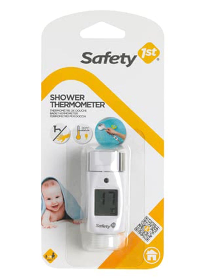 Safety 1st - Digital Shower Thermometer - White/Silver - Image 1