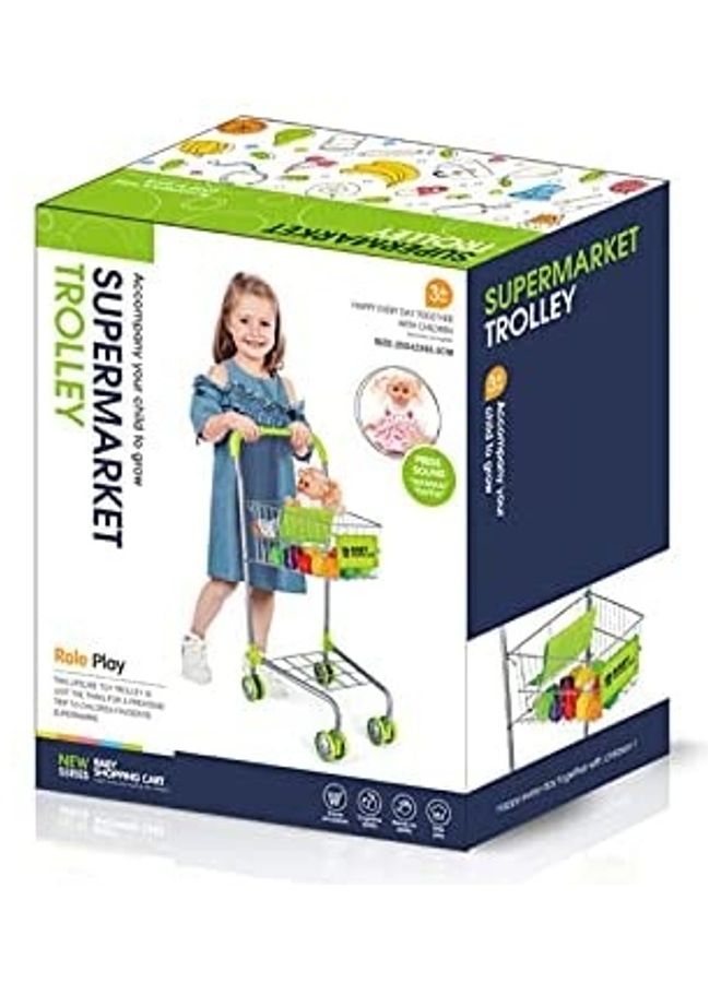 family time Children Shopping Cart Steel 18-6715  - Image 2