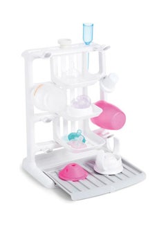 Tidy Dry Space Saving Baby Bottle Drying Rack, White - v1683628338/N53404518A_2