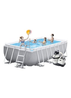 INTEX Prism Frame Rectangular Pool Set 300x175x80cm  - Image 3
