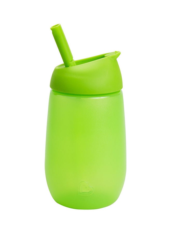 Munchkin - Simple Clean Practice Cup With Straw 10 Oz 12+ Months Pack of 1 Green - Image 1