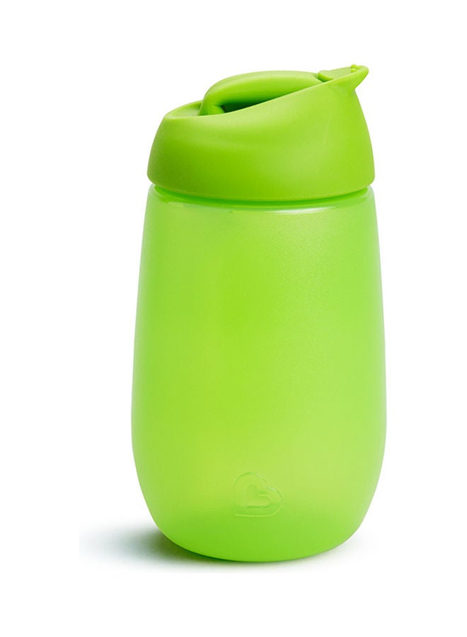 Munchkin - Simple Clean Practice Cup With Straw 10 Oz 12+ Months Pack of 1 Green - Image 1