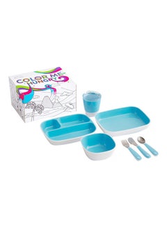 Splash Dining Set-Blue