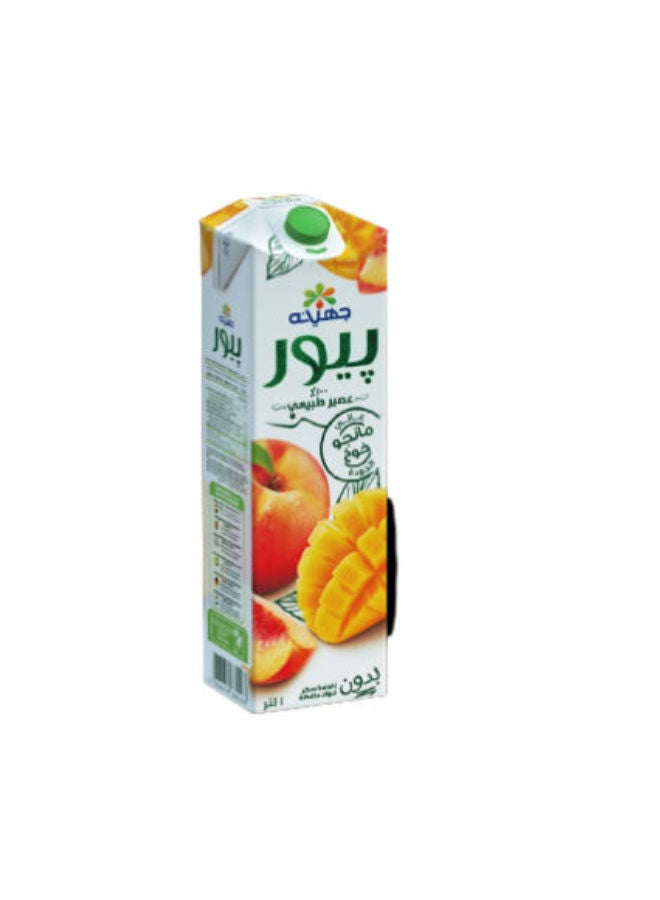 Juhayna Pure Mango And Peach Juice 1Liters 