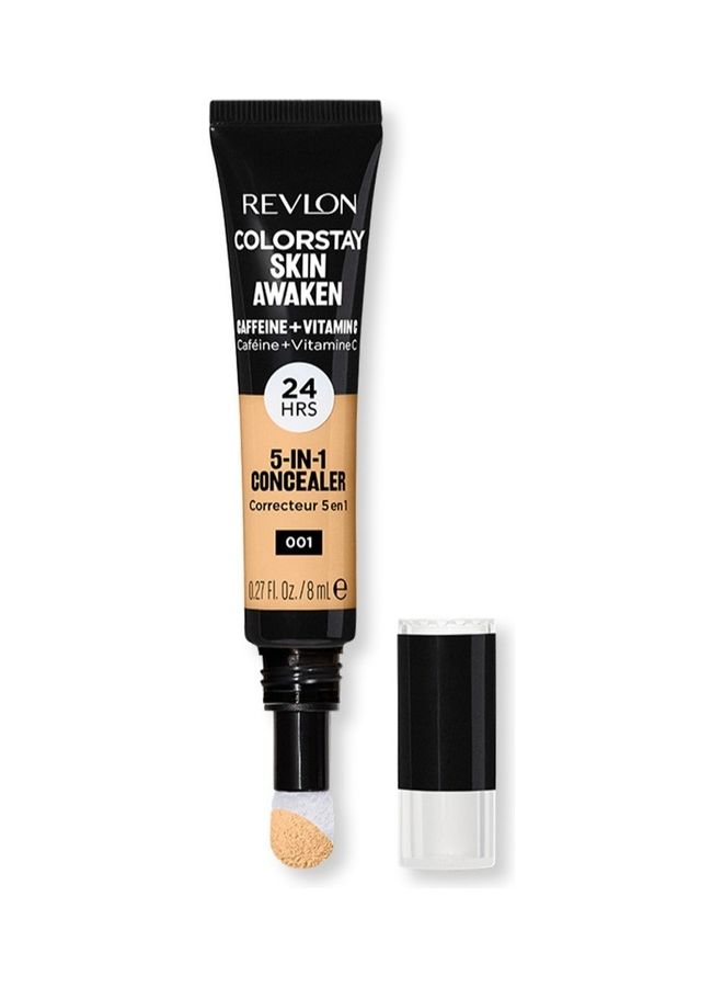 Revlon - Colorstay Skin Awaken 5-In-1 Concealer Univ Neutralizer 001 - Image 1