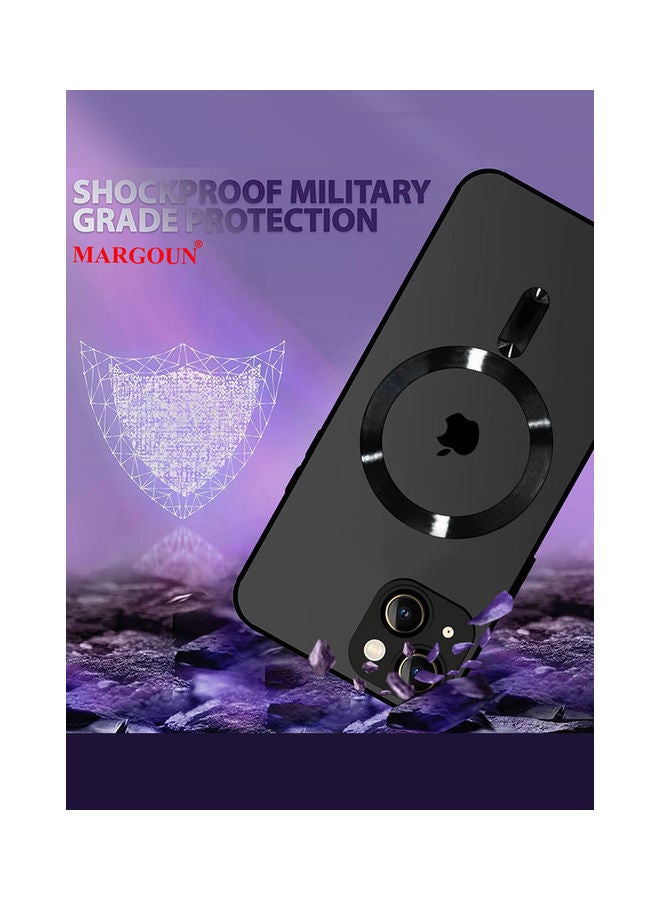 MARGOUN iPhone 14 Case And Cover With MagSafe Built In High Grade Tpu Material Black - Image 5
