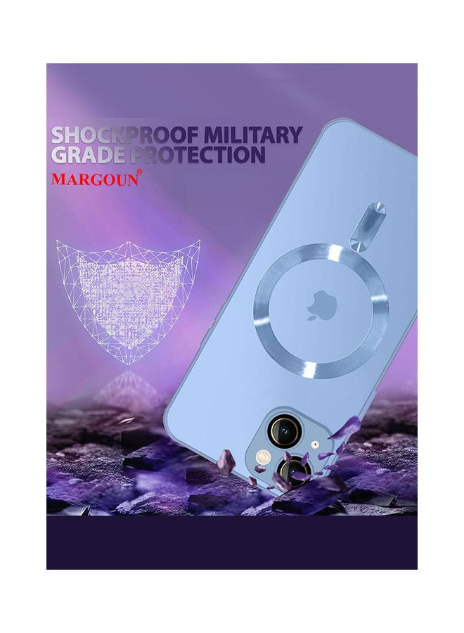MARGOUN - iPhone 14 Case And Cover With MagSafe Built In High Grade Tpu Material Sky Blue - Image 1