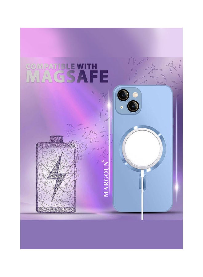 MARGOUN - iPhone 14 Case And Cover With MagSafe Built In High Grade Tpu Material Sky Blue - Image 1