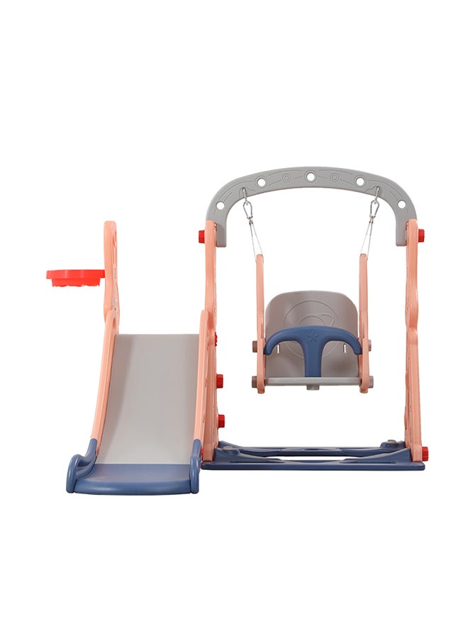 شيانغ يو أرجوحة وزحليقة 3 في 1، أرنب - وردي 143X140X110 سم 143X140X110سم - Image 1