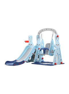 XIANGYU 2-In-1 Slide With Basket Ball Hoop 143X140X110cm  - Image 1