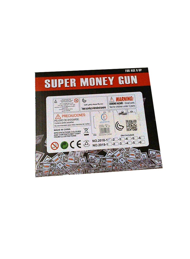 Geekmonkey - Super Money Gun With Fake Dollars - Image 1