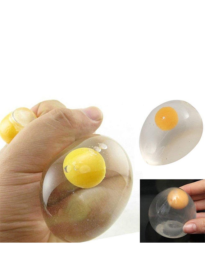 Relieve Stress And Anxiety Colourful Slow Rising Decompression Egg Squishy Toy 7x5x5cm - Image 2