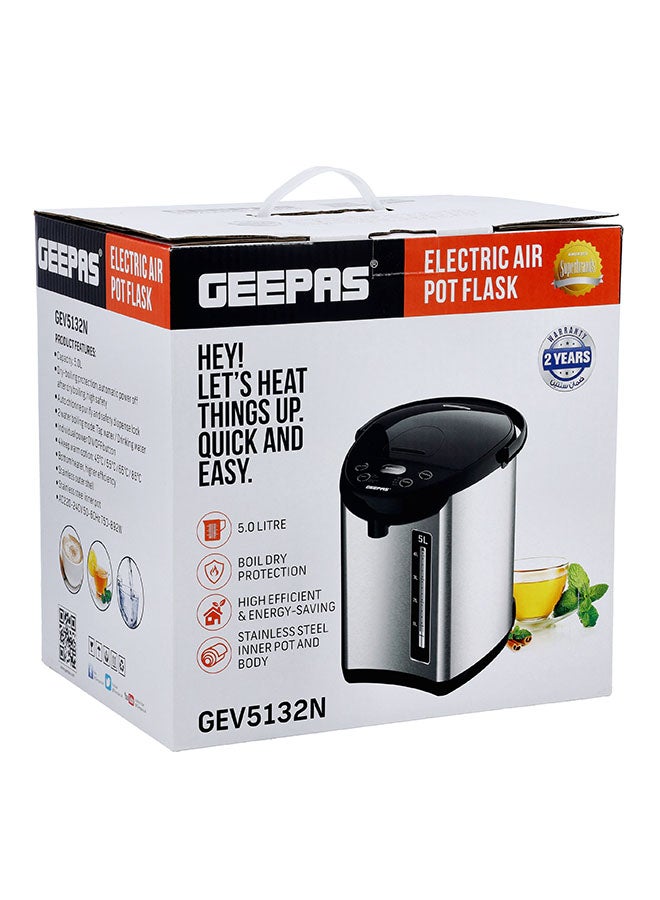 جيباس قلاية هواء كهربائية 5 L 892 W GEV5132N أسود/ فضي - Image 4