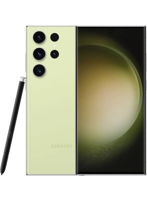 Galaxy S23 Ultra 5G Dual Sim Lime 12GB RAM 512GB - Middle East Version