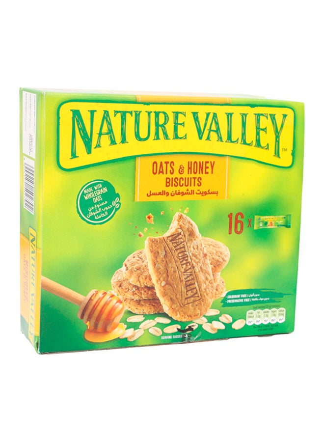 Nature Valley Oats And Honey Biscuits 25grams Pack of 16 - Image 1