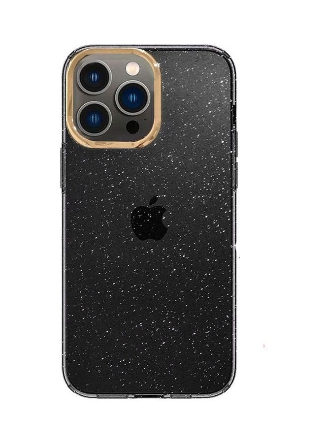 MARGOUN iPhone 13 Pro Max Case Glitter Translucent Ultra Slim Cover Anti-Slip Black - Image 1