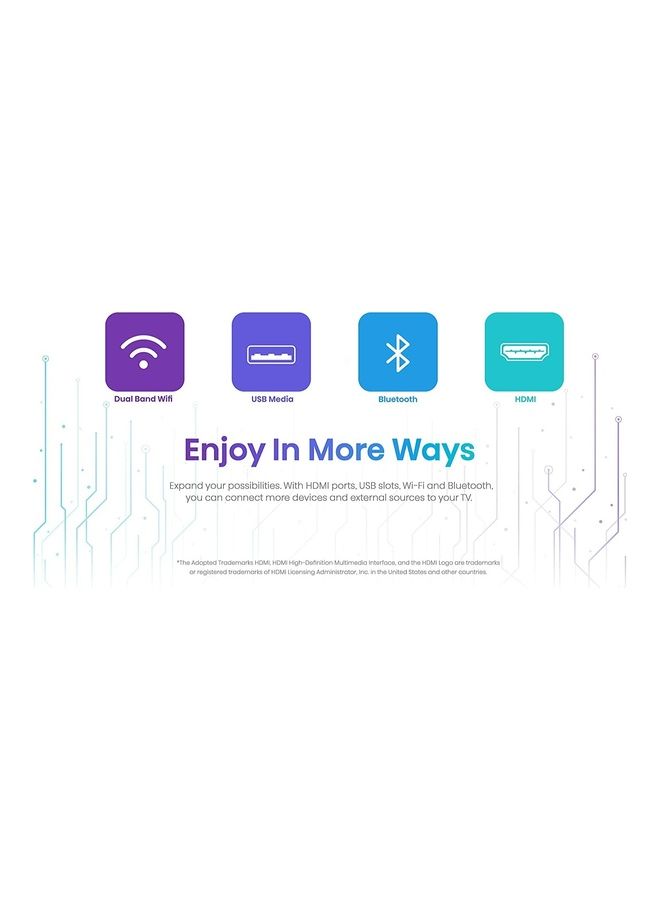 Hisense - A4 Series 32 Inch HD Smart Android TV With DTS Virtual X Game And Sports Modes Chromecast Built In Alexa Compatibility 32A4H Black - Image 1