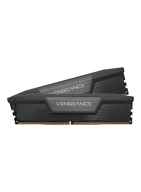 كورسير ذاكرة DDR5 64GB (2x32GB) DDR5 5200 (PC5-41600) C40 1.25 فولت انتل اكس ام بي من فينجيانس (CMK64GX5M2B5200C40) - اسود أبيض