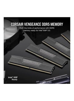 CORSAIR Vengeance 64GB 2x 32GB DDR5 5200 PC5-41600 C40 1.25V Intel XMP Memory Black  - Image 2