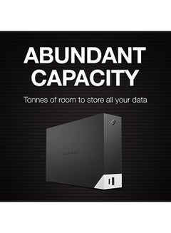 Seagate One Touch Hub, External Hard Drive Desktop HDD – USB-C and USB 3.0 port, for Computer Desktop Workstation PC Laptop Mac, 4 Months Adobe Creative Cloud Photography plan (STLC18000400) 18 TB  - Image 2