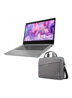IdeaPad 3 14ITL6 with 14-Inch FHD Display | Intel Core i3-1115G4 Processor | 8GB DDR4-3200 RAM | 512GB SSD | Integrated Intel UHD Graphics | Windows-11 |Free T210 (Upgraded Version) Laptop Bag English Arctic Grey
