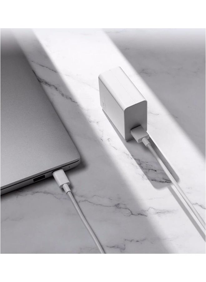 Xiaomi - 67W Fast Charger And 6A With USB Type-C Charging Cable White - Image 1